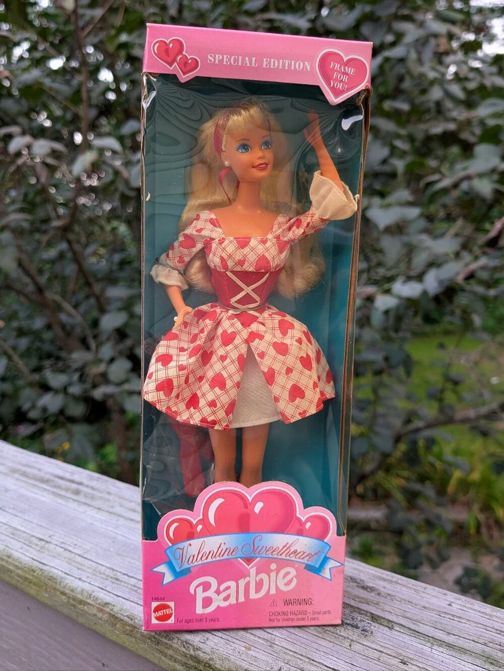 Vintage 1995 Barbie Valentine Sweetheart Special Edition Doll